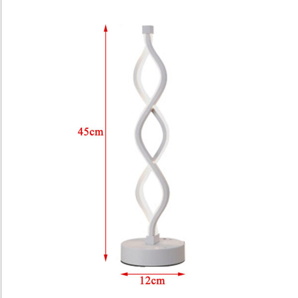 Acrylic Aluminum Eye Protection LED Desk Lamp - Image 3