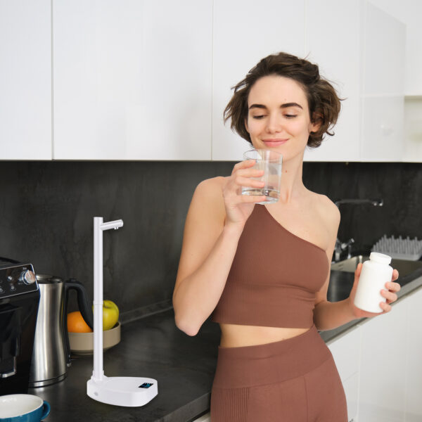 Added Extension Tupe Water Dispenser Automatic Water Bottle Desktop Rechargeable Water Dispenser With Stand - Image 5