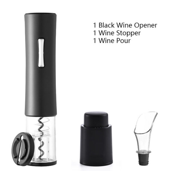 Electric Wine Opener Corkscrew Foil Cutter Set Automatic High-end Bottle Opener For Wine Kitchen Gadgets Can Opener - Image 4
