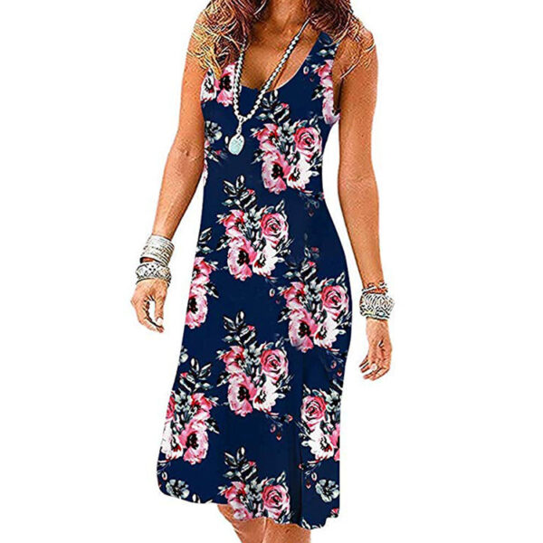 Sexy Dress With Fashion Print And Blanket Shirt - Image 4